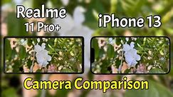 Realme 11 Pro Plus VS iPhone 13 Camera Comparison