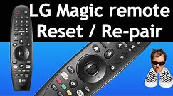 LG Magic Remote Re-pair / Reset Fix