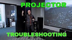 Short Video on Troubleshooting Video on your projector. Simple Steps to narrow down what's wrong