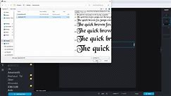 Pixlr X Section 44 Importing your Own Fonts - video Dailymotion