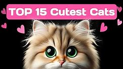 Top 15 CUTEST Cats in the World 😍🤗