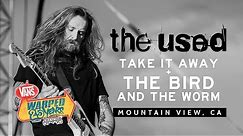 The Used - "Take It Away" & "The Bird and The Worm" LIVE! Vans Warped Tour 25th Anniversary 2019