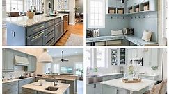 The Absolute Best Blue Gray Kitchen Cabinet Paint Colors for 2024
