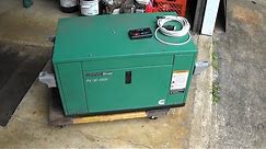 Miniature Diesel Generator Diagnose, Repair, Test ONAN RV QD3200
