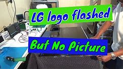 LG 50 inch led tv, quick LG Logo flash only, no picture. LG 50UH5530 tv repair.