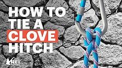 Rock Climbing: How to Tie a Clove Hitch