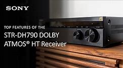 Sony | STR-DH790 7.2ch Home Theater AV Receiver with Dolby Atmos® Product Overview