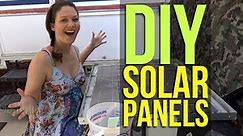 DIY Build Solar Panels 2/2: Homemade from Scratch, Wiring, Encapsulant