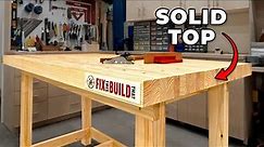 Building a Sturdy Workbench with Cheap Wood
