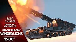 "Winged Lions" UPDATE PREVIEW | War Thunder Official Stream