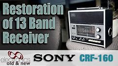 Full restoration of a Sony CRF-160 13-band receiver.