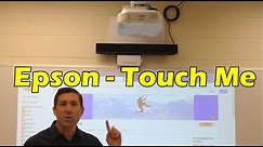Epson Brightlink Pro 1430wi Interactive Whiteboard Projector - Review & Demo