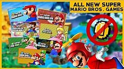 All New Super Mario Bros. Games WITHOUT A COIN Compilation!