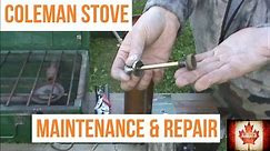 Coleman Camp Stove Maintenance and Repair