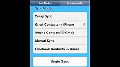 How To Sync Gmail contacts with iPhone & iPad Using "Contacts Sync For Google Gmail"