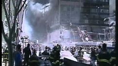 WTC1 'Collapse' and Ground Zero raw footage - Sauret