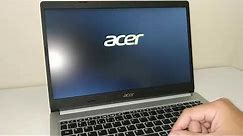 Acer Aspire 5 - Configuração de BIOS e Boot por USB