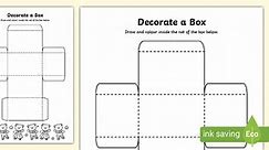 Decorate a Box Craft Activity
