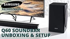 Samsung Q60r Soundbar Unboxing and Easy Setup