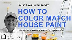 How to Color Match Paint | 3 Ways to Match Paint Already on a Wall