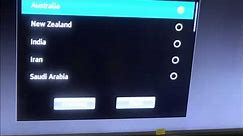 How to start Hisense TV and Set Up Remote, Language, Wi fi Setup, Location, Channel Settings and Eve