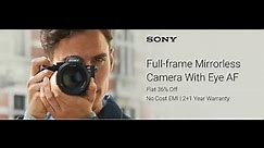 Sony Alpha Full Frame ILCE-7M2K/BQ IN5 Mirrorless Camera Body with 28 - 70 mm Lens