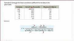 7- Example on Pearson Correlation Coefficient شرح
