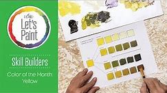 Skill Builder: Color Theory in Shades of Yellow