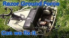 Razor Ground Force go Kart Repair