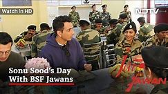 Sonu Sood's Special Meal With Border Security Force Soldiers [Watch In HD]