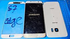Samsung S7 Edge Glass Replacement Without Frezar 1000% Done