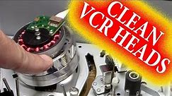 VCR head Cleaning DIY 2021