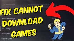 How To Fix Cannot Download PS5 Updates, Games Or DLC!