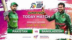 🔴 LIVE | The Cricket Show - Asia Cup 2023 - Super Four | Pakistan vs Bangladesh 🏏