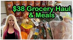 $38 Grocery Haul for 3 Adults + Meals • What We Eat in a Normal Week • Realistic Budget Groceries