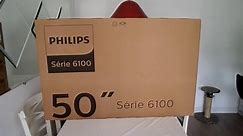 Unboxing Smart TV Philips 50 polegadas 4K modelo 50PUG610278