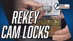 Locksmithing 101| How to Re-key Cam Locks - Everything you need to know!