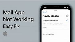 How To Fix Mail App Not Working on iPhone