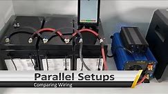 Best Parallel Wiring Setups for Lithium Batteries (RV, Motor Home, Storage).