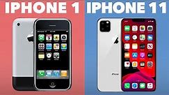 Evolution of the iPhone ( iPhone 1 - iPhone XI )