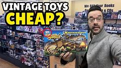 Toy Hunting for DEALS on VINTAGE TOYS at BOOK OFF NYC!