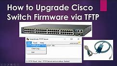 How to upgrade CISCO Firmware/IOS Live 2021