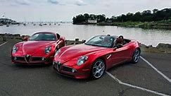NEW!! Alfa Romeo 8C Competizione Coupe + Spider Walk Around!