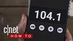 Unlock the Hidden FM Tuner in Your Android Phone (CNET How To)