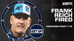 🚨 Carolina Panthers fire head coach Frank Reich 🚨 | Get Up