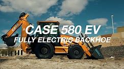 North America: CASE Introduces the Industry's First Fully Electric Backhoe Loader