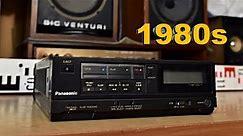 Panasonic VHS Portable Video Cassette Recorder NV-180