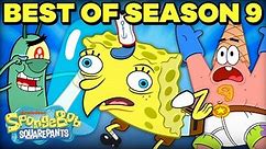 BEST of SpongeBob Season 9! (Part 1) 🥇 | 1-Hour Compilation | SpongeBob SquarePants