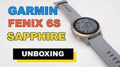 Garmin Fenix 6S Sapphire Rose Gold Unboxing HD (010-02159-21)