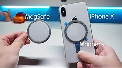 iPhone X MagSafe Magnet Sticker DIY